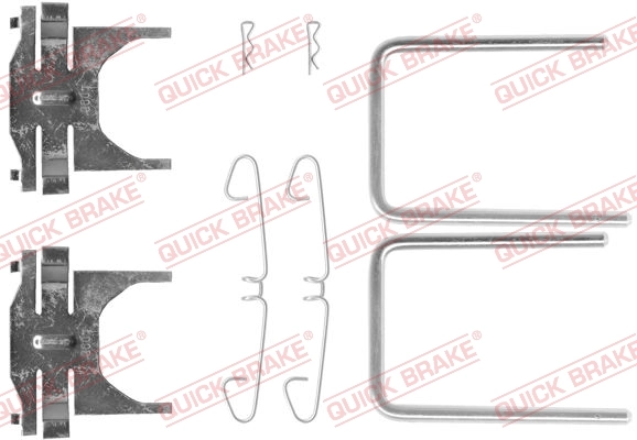 Accessory Kit, disc brake pad